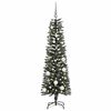 vidaXL Artificial Christmas Tree with 150 LEDs Green 59.06 in