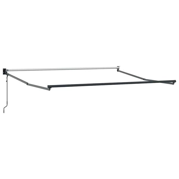 vidaXL Awning Anthracite 137.80" x 98.43" Metal