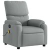 vidaXL Electric Massage Recliner Chair Light gray