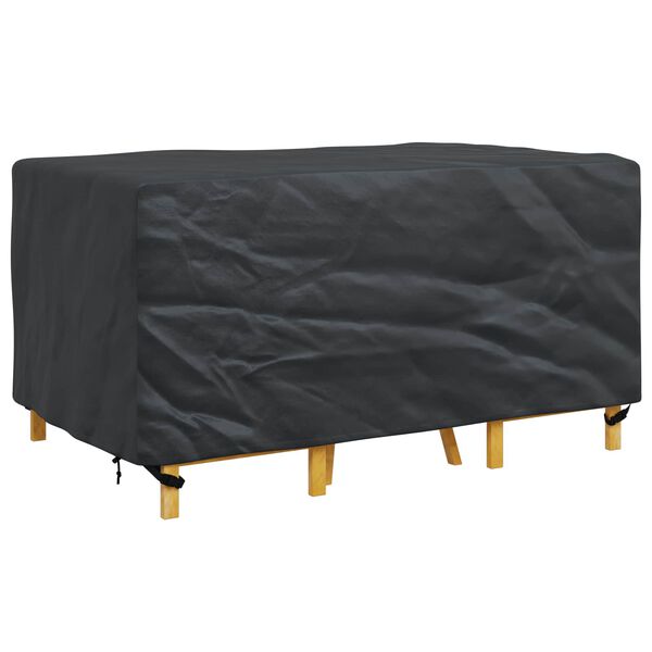 vidaXL Outdoor Furniture Cover Black 160 x 100 x 70 cm 600D