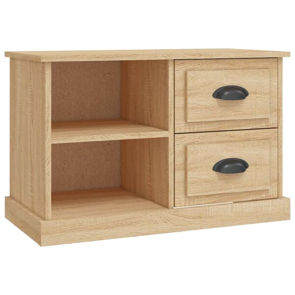 vidaXL TV Cabinet Sonoma Oak Engineered Wood Medium TV Cabinet