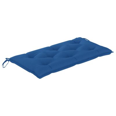 vidaXL Garden Bench Cushion Blue 39.4"x19.7"x 2.8" Fabric