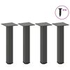 vidaXL Coffee Table Leg Anthracite Powder-coated steel