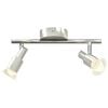 vidaXL Ceiling Spotlight Nickel 10.04 x 3.15 x 4.33 in Steel