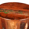 vidaXL Stool multi-shade reclaimed wood Reclaimed solid wood Compact