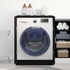 vidaXL Washing Machine Cabinet Black Oak 27.76 x 28.15 x 36.02 in