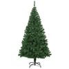 vidaXL Artificial Christmas Tree with 300 LEDs Green 70.87 in