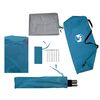 vidaXL Camping Tent Dome 2-Person Blue Waterproof