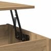 vidaXL Coffee Table Artisan oak Engineered wood Medium