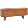vidaXL TV Cabinet Natural Teak Fine sanded teak hardwood Medium Durable