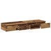 vidaXL Bed Drawers Old Wood 47.24 x 14.37 x 6.50 in Engineered Wood