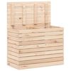 vidaXL Laundry Basket 34.8"x17.3"x26" Solid Wood Pine