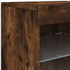 vidaXL Sideboard Smoked oak Engineered wood Large Sideboard