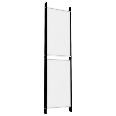 vidaXL 5-Panel Room Divider White 98.4"x70.9" Fabric