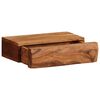 vidaXL Wall Shelves 2 pcs 11.8"x6.7"x3.1" Solid Wood Acacia