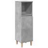 vidaXL Bathroom Furniture Set Concrete Grey