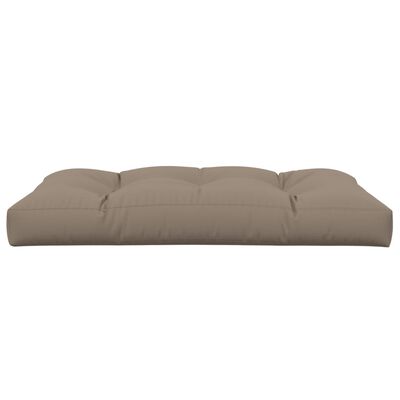 vidaXL Pallet Cushion Taupe 47.2"x31.5"x4.7" Fabric