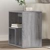 vidaXL Side Table Set of 2 Grey Sonoma Engineered Wood Small