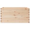 vidaXL Patio Planter 35.4x15.7x17.9" Solid Wood Pine