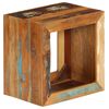 vidaXL Stool Various wood tones Solid Reclaimed Wood Compact Stool
