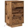 vidaXL Bedside Cabinet Old wood Engineered wood Medium Bedside Cabinet