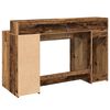 vidaXL Desk Old wood Engineered wood Medium Desk Rectangular Modern