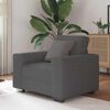 vidaXL Sofa Chair Dark Gray