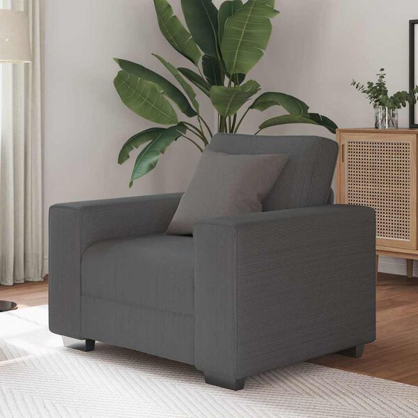vidaXL Sofa Chair Dark Gray