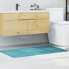 vidaXL Anti-slip Bath Mat Turquoise 27.6" x 47.2" PP