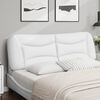 vidaXL Headboard Cushion White