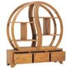 vidaXL Cabinet With Yin Yang Shelf Teak Solid teak wood and plywood Medium