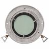 vidaXL Porthole Mirror Wall Hanging Ø9.1" Aluminum and Glass