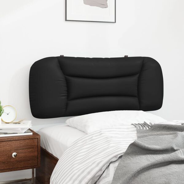 vidaXL Headboard Cushion Black