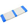 vidaXL Inflatable Gymnastics Mat with Pump 196.9x39.4x5.9" PVC Blue