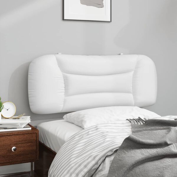 vidaXL Headboard Cushion White