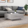 vidaXL Coffee Table Grey Sonoma Engineered wood Medium