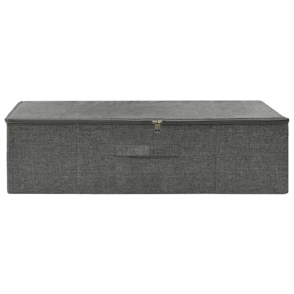 vidaXL Storage Box Anthracite Fabric, Oxford fabric, Non-woven