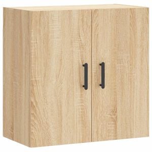vidaXL Wall Cabinet Sonoma Oak Engineered Wood Medium Wall Cabinet