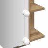 vidaXL Mirror Cabinet Artisan Oak Engineered wood, acrylic Medium
