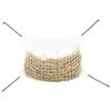 vidaXL Hay Net Set of 2 White Polypropylene 59.1 x 35.4 in Foldable