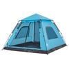 vidaXL Camping Tent Dome 5-Person Blue Quick Release