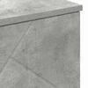 vidaXL Bathroom Cabinet Concrete Grey 23.62 x 13.78 x 31.50 in