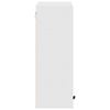 vidaXL Bathroom Cabinet Wall-mounted White 15.35 x 9.25 x 25.59 in