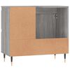 vidaXL Bathroom Cabinet Grey Sonoma Engineered Wood Compact