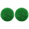 vidaXL Artificial Boxwood Ball Mixed green Polyethylene Medium