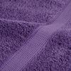 vidaXL Towel Set of 2 Purple 100% Cotton 39.4 x 78.7 in Towel