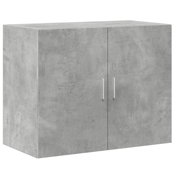 vidaXL Wall Cabinet Concrete Grey Engineered Wood Medium Wall Cabinet