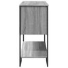 vidaXL Console Table Grey Sonoma Engineered Wood Medium Console Table
