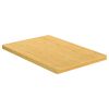 vidaXL Table Top Natural Bamboo 15.7x23.6in Rounded corners surface