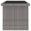 vidaXL Outdoor Dining Set Grey